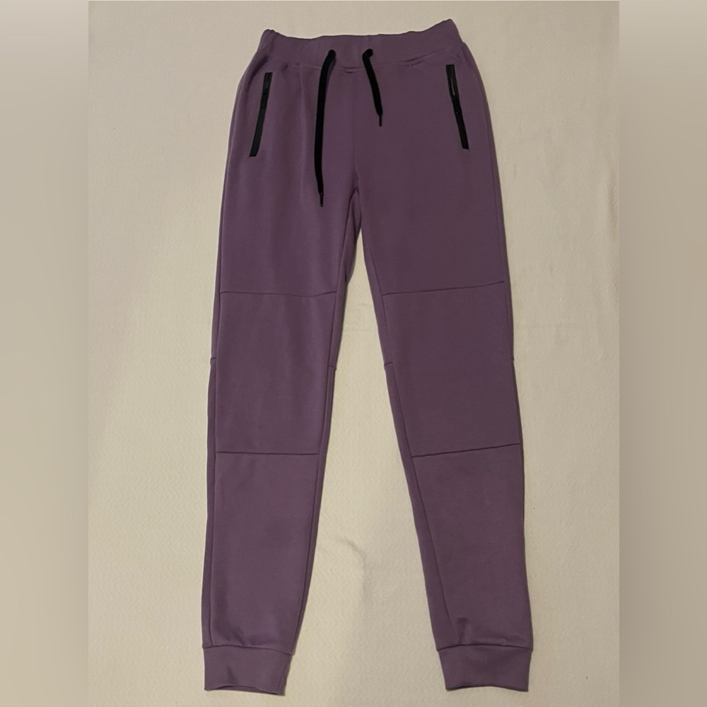 Purple sweats - comfortable